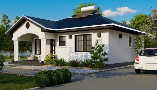 Budget 2-Bedroom House Plan - Image 2