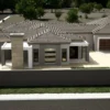 Modern 4-Bedroom House Plan