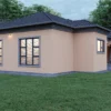 Modern 4 Bedroom House Plan - Image 3
