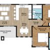 Modern 2-Bedroom House Plan - Image 5